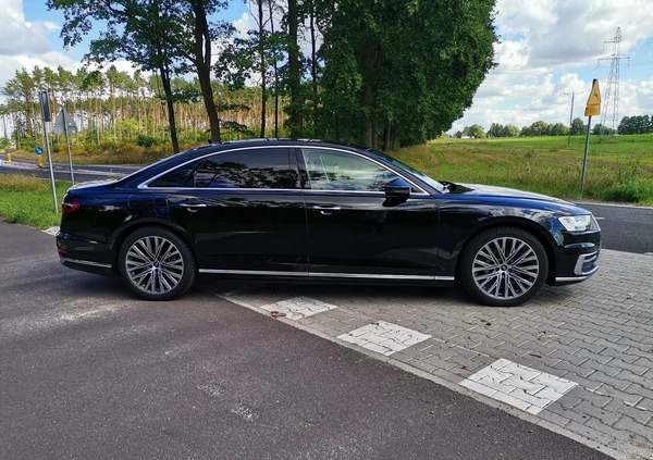 Audi A8 cena 380000 przebieg: 36800, rok produkcji 2021 z Wolsztyn małe 254